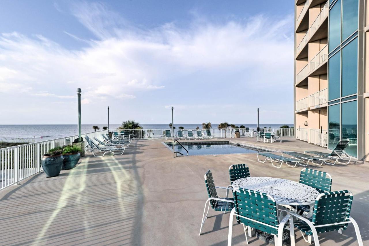 Lavish Beachfront Biloxi Condo With Pvt Patio And Pool! 外观 照片